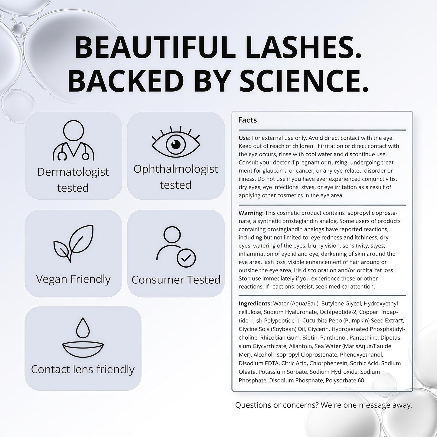 RapidLash Eyelash Enhancing Serum - 2 Month Supply, 3mL Results in 60 days - Hydrating formula for naturally longer, fuller & thicker-looking eyelashes - Apply once daily
